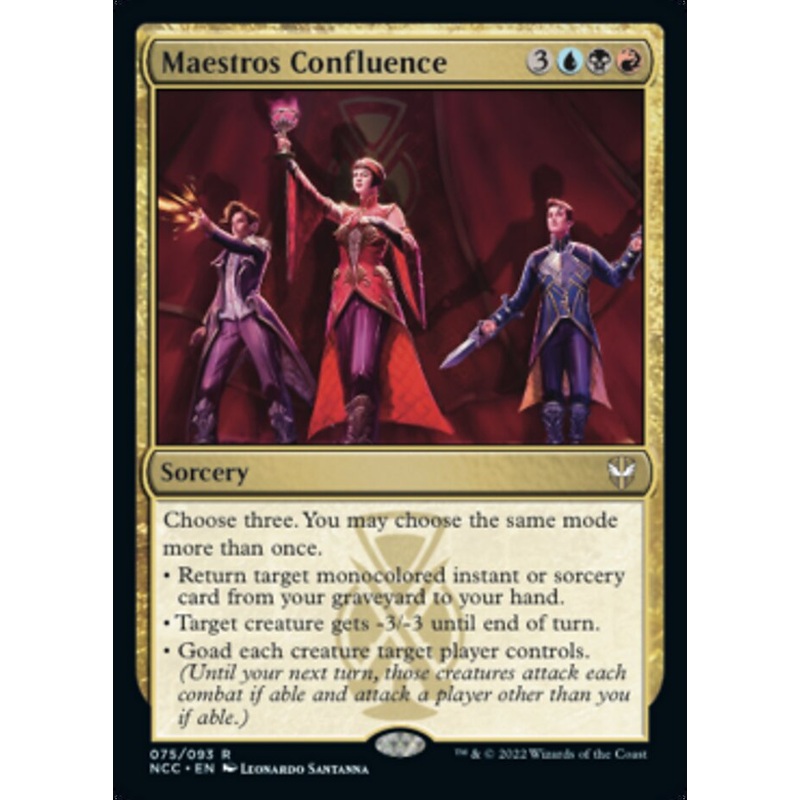 Maestros Confluence [Streets of New Capenna Commander]