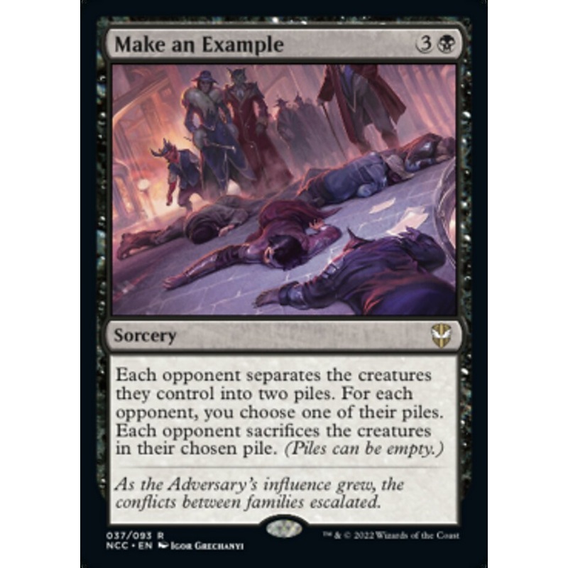 Make an Example [Streets of New Capenna Commander]
