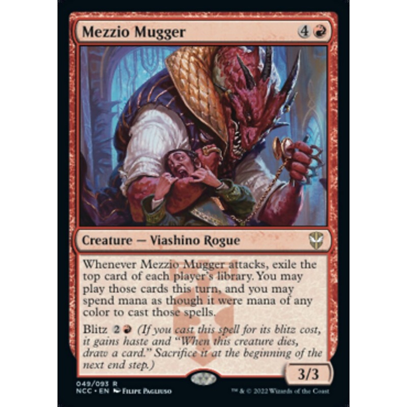 Mezzio Mugger [Streets of New Capenna Commander]