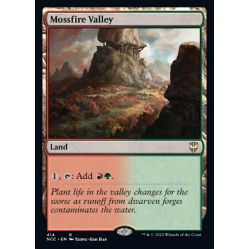 Mossfire Valley [Streets of New Capenna Commander]