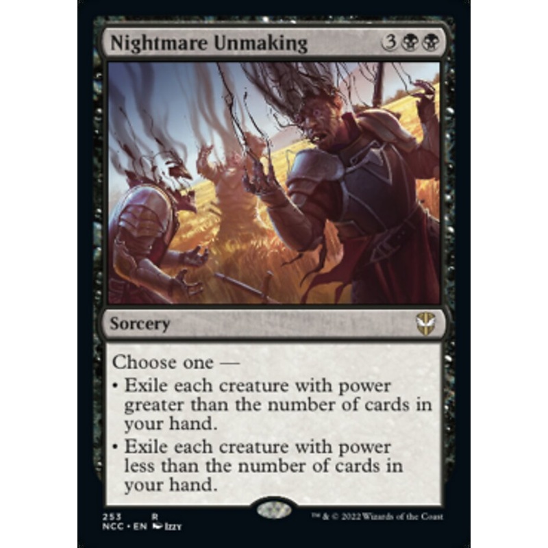 Nightmare Unmaking [Streets of New Capenna Commander]