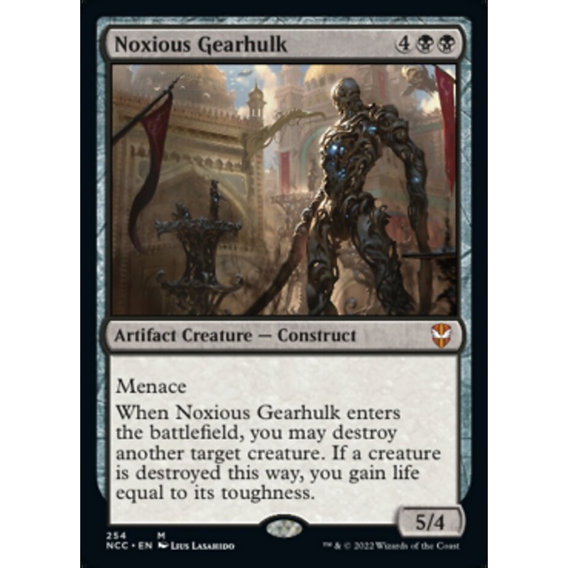Noxious Gearhulk [Streets of New Capenna Commander]