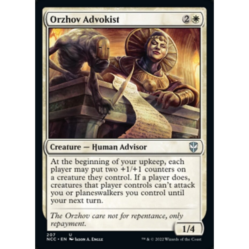 Orzhov Advokist [Streets of New Capenna Commander]