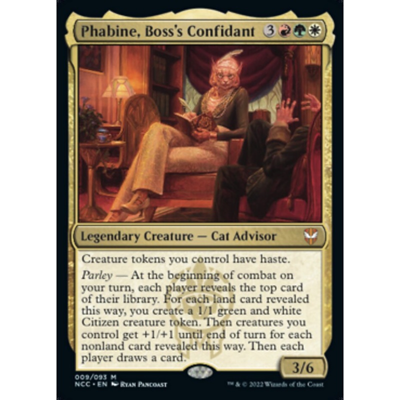 Phabine, Boss's Confidant [Streets of New Capenna Commander]