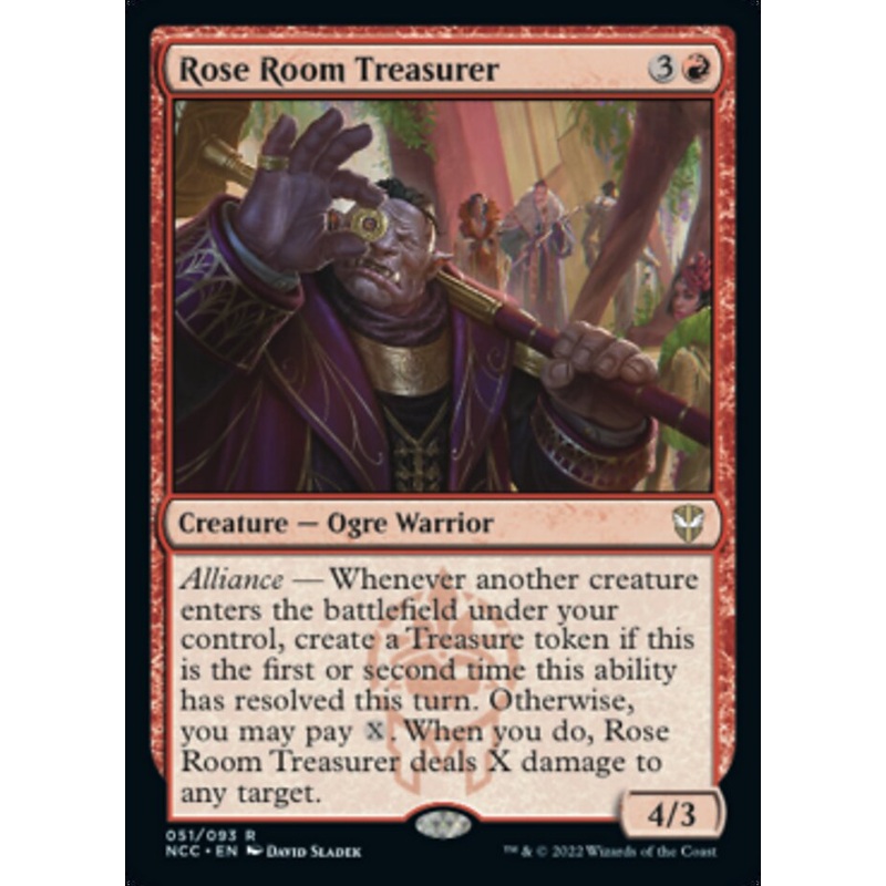 Rose Room Treasurer [Streets of New Capenna Commander]