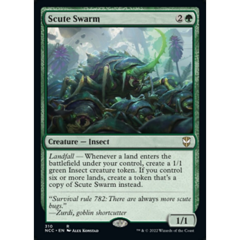 Scute Swarm [Streets of New Capenna Commander]