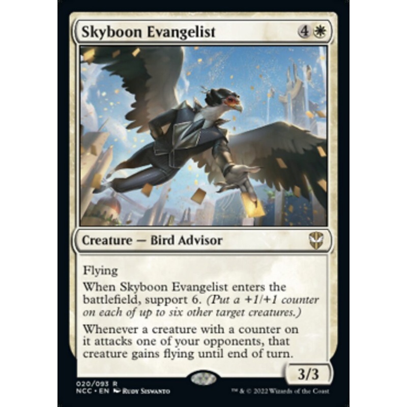 Skyboon Evangelist [Streets of New Capenna Commander]