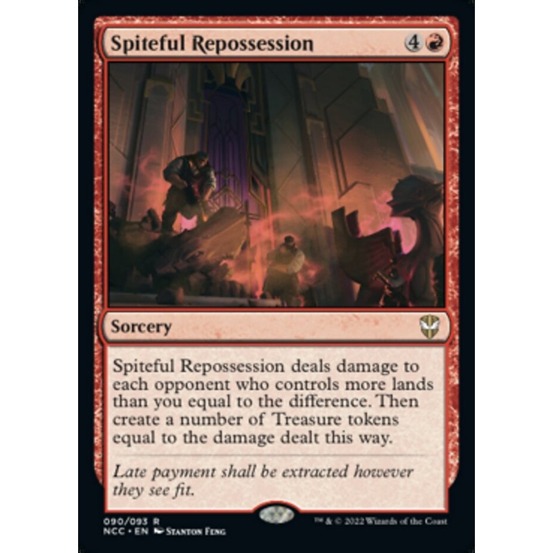 Spiteful Repossession [Streets of New Capenna Commander]