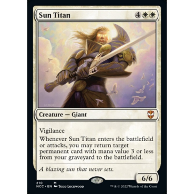 Sun Titan [Streets of New Capenna Commander]