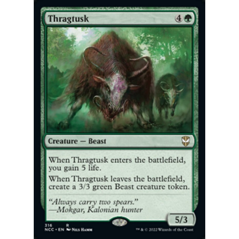 Thragtusk [Streets of New Capenna Commander]