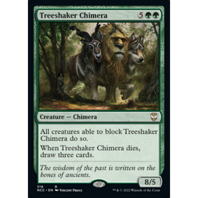 Treeshaker Chimera [Streets of New Capenna Commander]