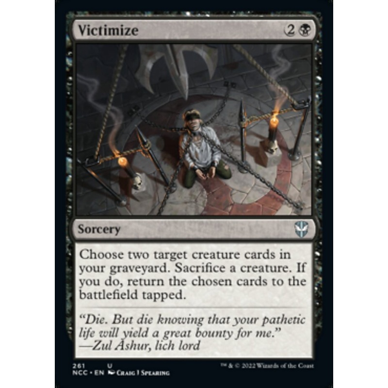 Victimize [Streets of New Capenna Commander]