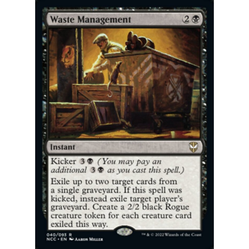 Waste Management [Streets of New Capenna Commander]