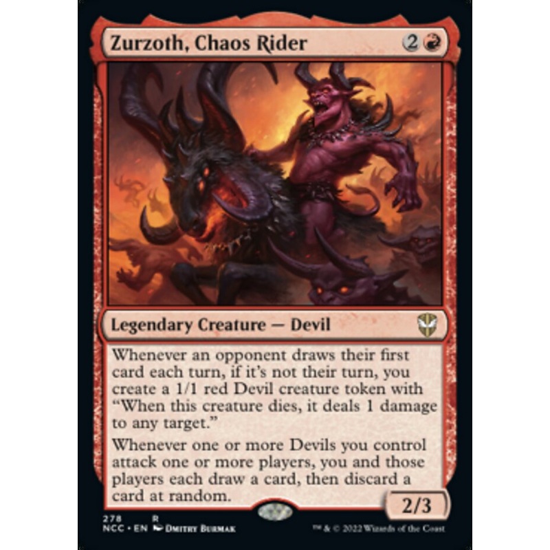 Zurzoth, Chaos Rider [Streets of New Capenna Commander]
