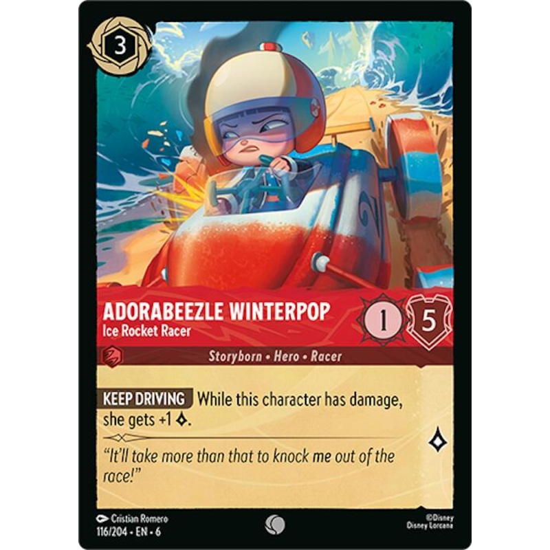 Adorabeezle Winterpop - Ice Rocket Racer (116/204) [Azurite Sea]