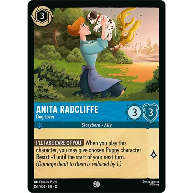 Anita Radcliffe - Dog Lover (155/204) [Reign of Jafar]