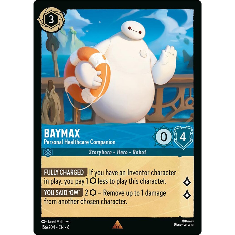 Baymax - Personal Healthcare Companion (156/204) [Azurite Sea]