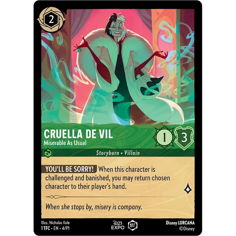 Cruella de Vil (4) [D23 Promos]