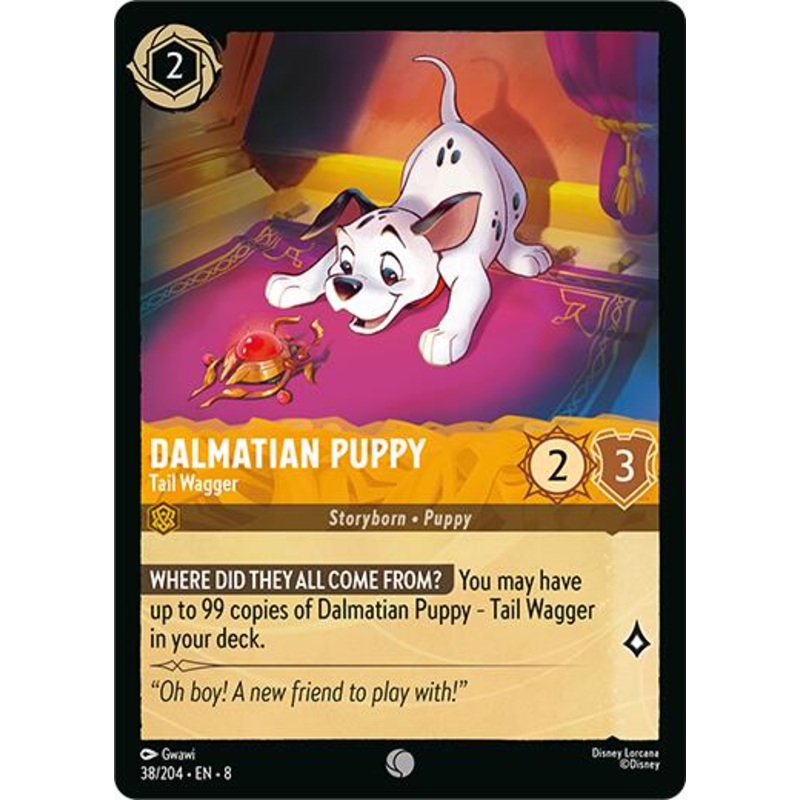 Dalmatian Puppy - Tail Wagger (38/204) [Reign of Jafar]