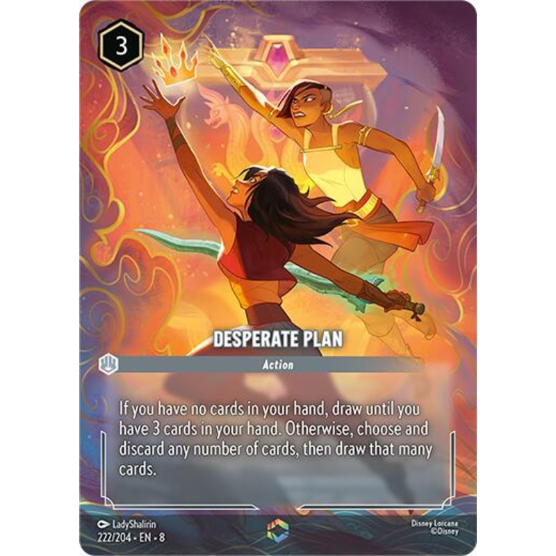 Desperate Plan (Enchanted) (222/204) [Reign of Jafar]