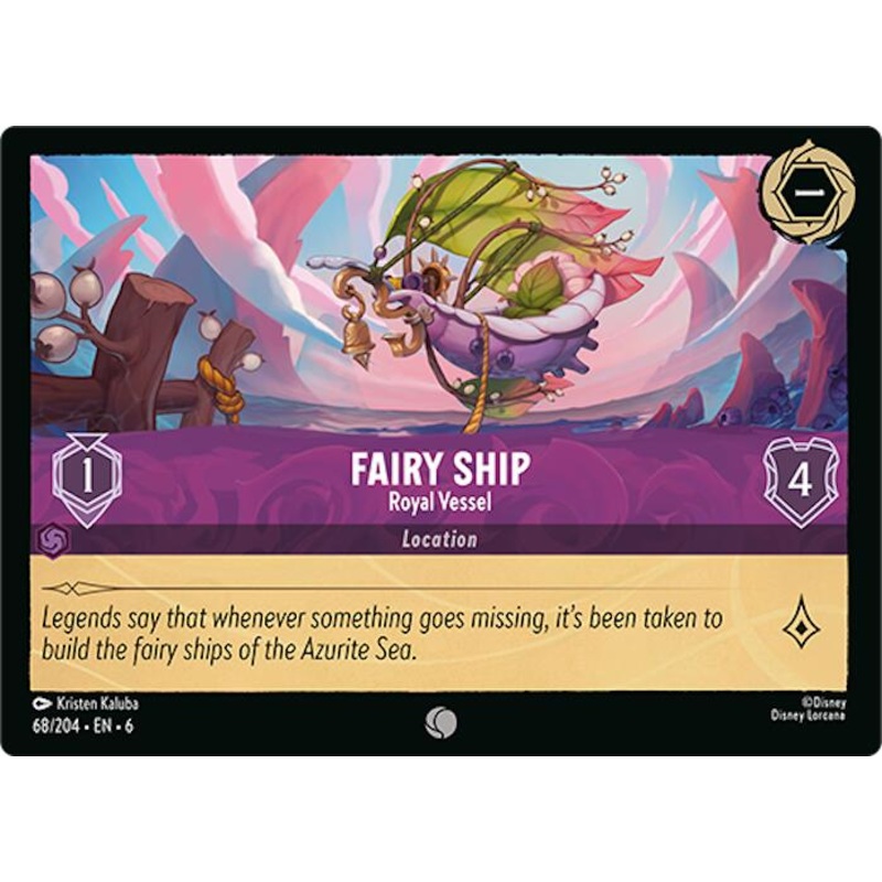 Fairy Ship - Royal Vessel (68/204) [Azurite Sea]