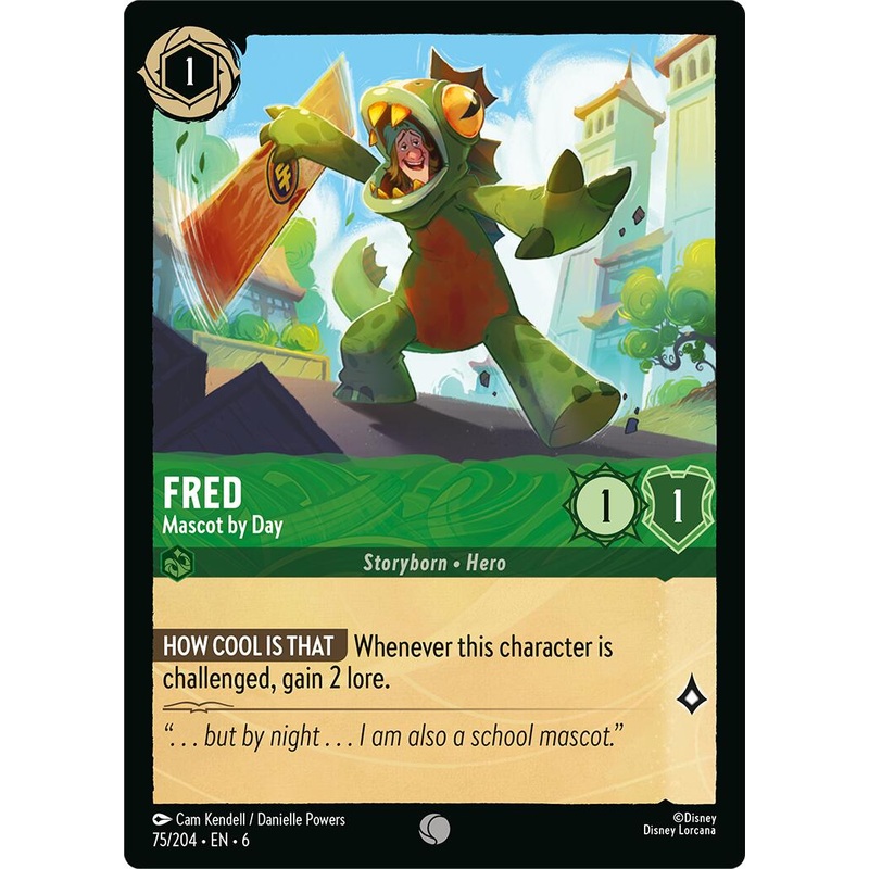 Fred - Mascot by Day (75/204) [Azurite Sea]
