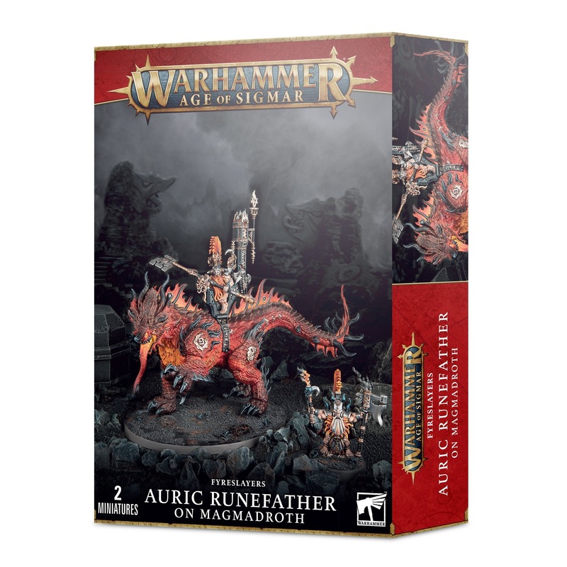FYRESLAYERS: AURIC RUNEFATHER ON MAGMADROTH