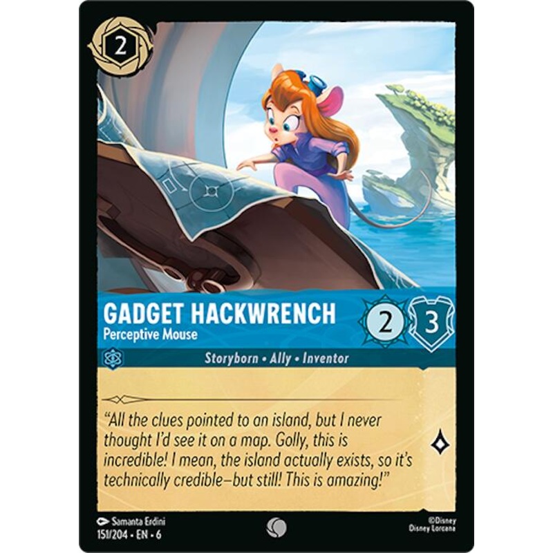 Gadget Hackwrench - Perceptive Mouse (151/204) [Azurite Sea]