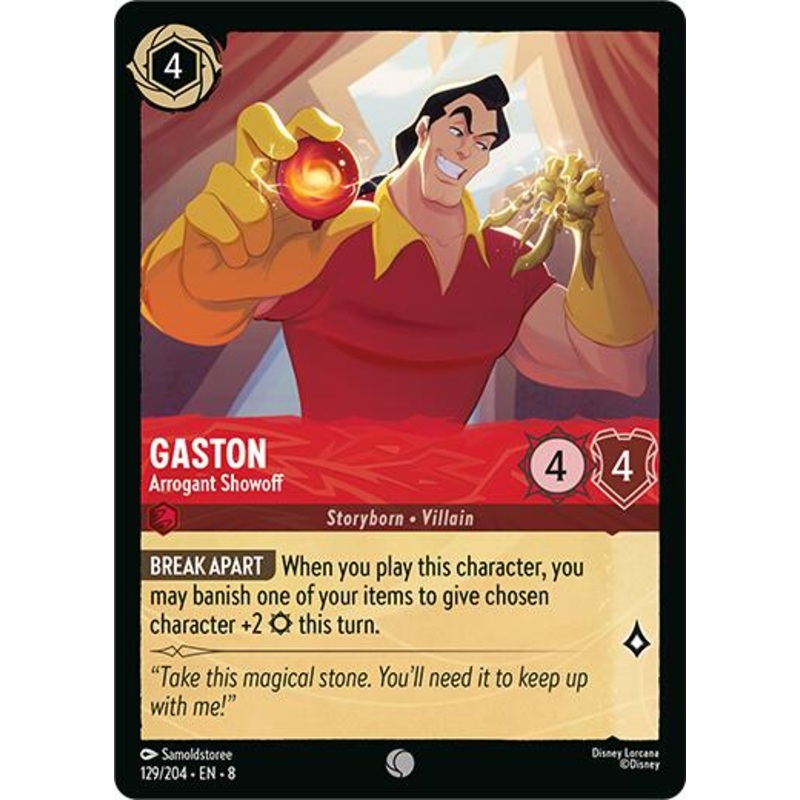 Gaston - Arrogant Showoff (129/204) [Reign of Jafar]