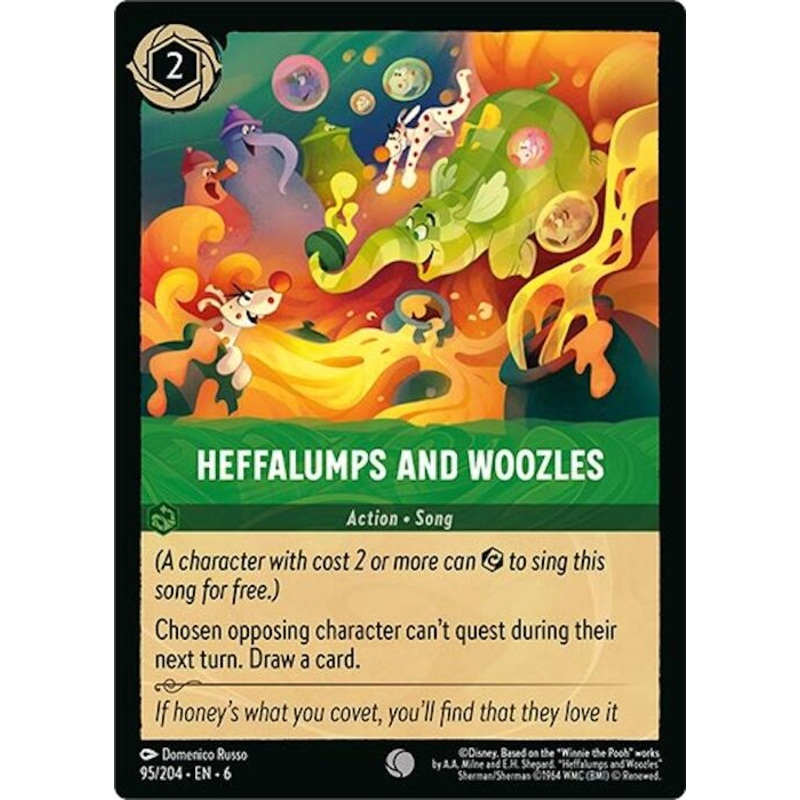 Heffalumps and Woozles (95/204) [Azurite Sea]