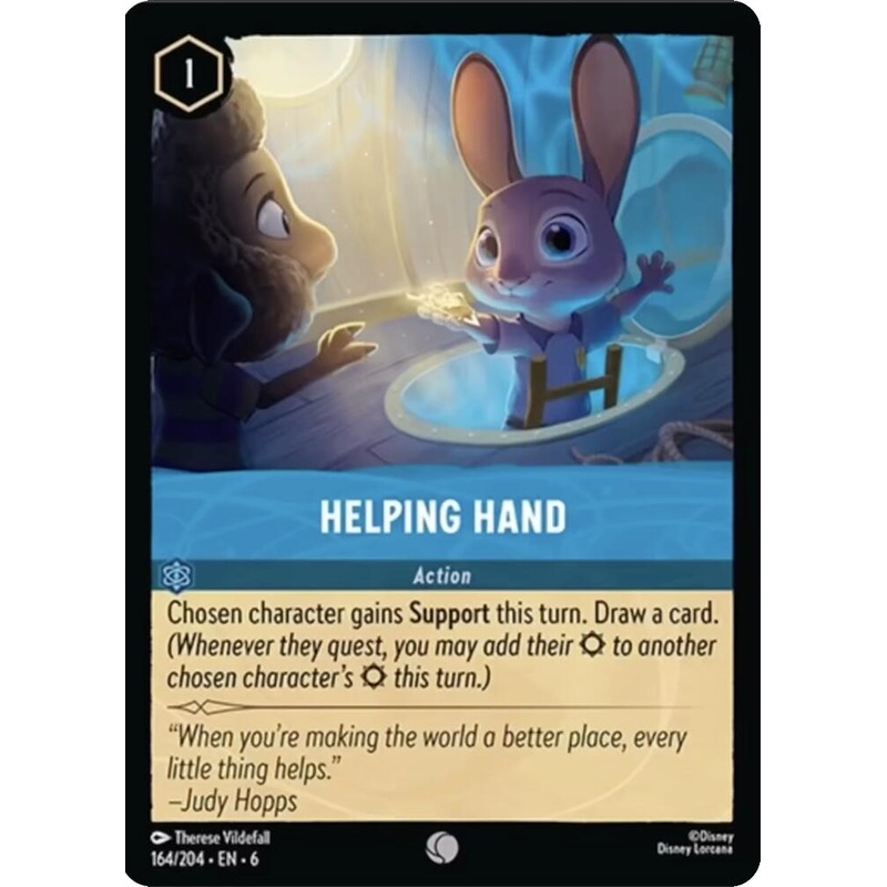 Helping Hand (164/204) [Azurite Sea]