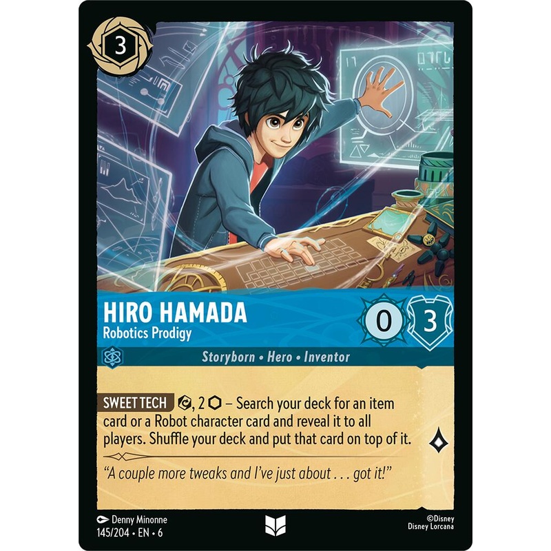 Hiro Hamada - Robotics Prodigy (145/204) [Azurite Sea]