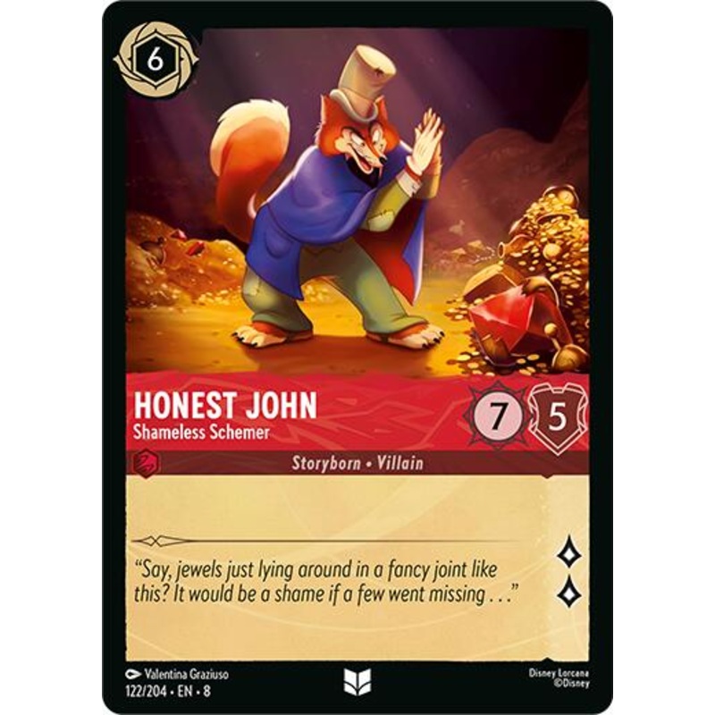 Honest John - Shameless Schemer (122/204) [Reign of Jafar]