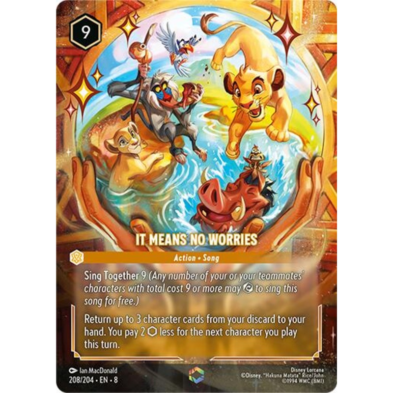 It Means No Worries (Enchanted) (208/204) [Reign of Jafar]