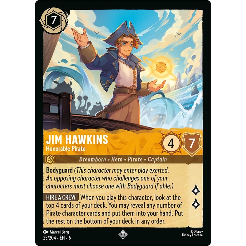 Jim Hawkins - Honorable Pirate (25/204) [Azurite Sea]