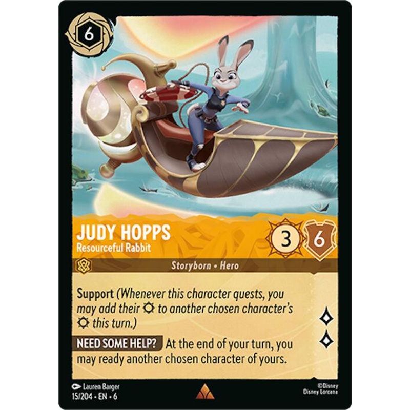 Judy Hopps - Resourceful Rabbit (15/204) [Azurite Sea]