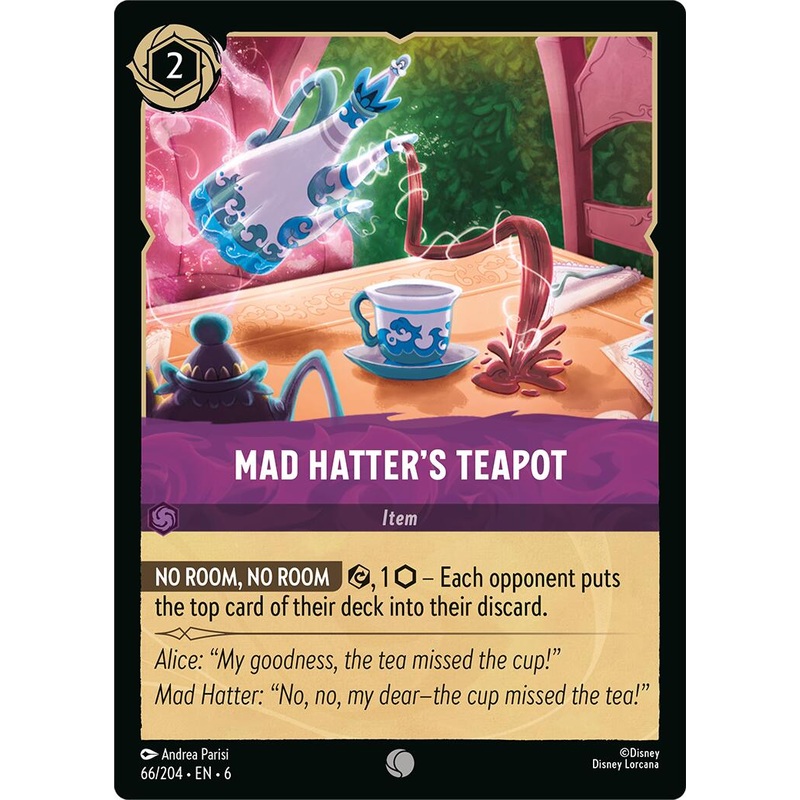 Mad Hatter's Teapot (66/204) [Azurite Sea]