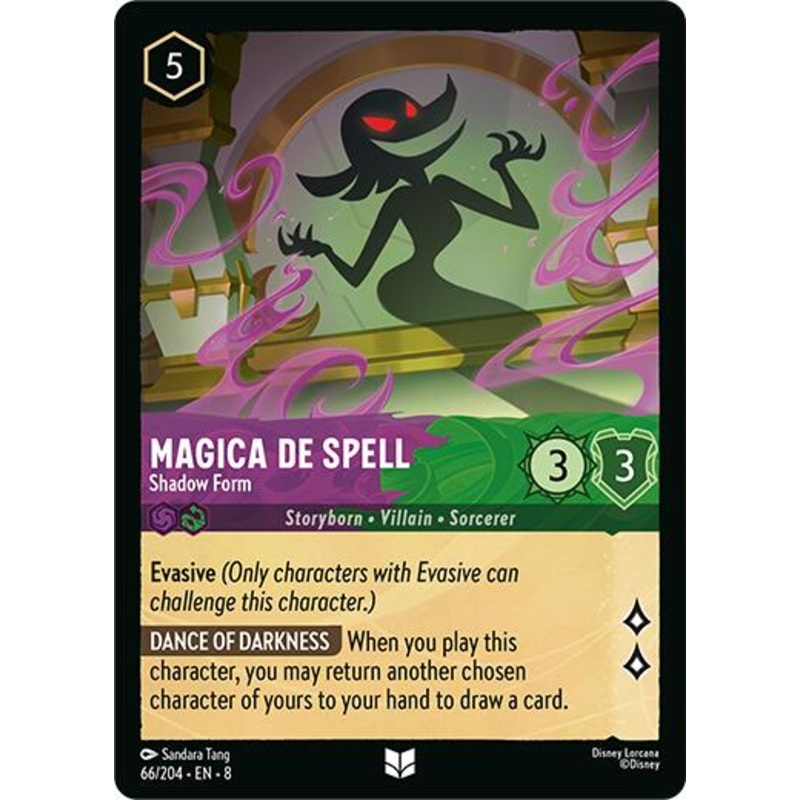 Magica De Spell - Shadow Form (66/204) [Reign of Jafar]