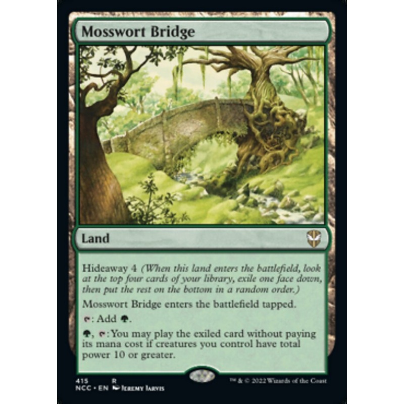 Mosswort Bridge [Streets of New Capenna Commander]