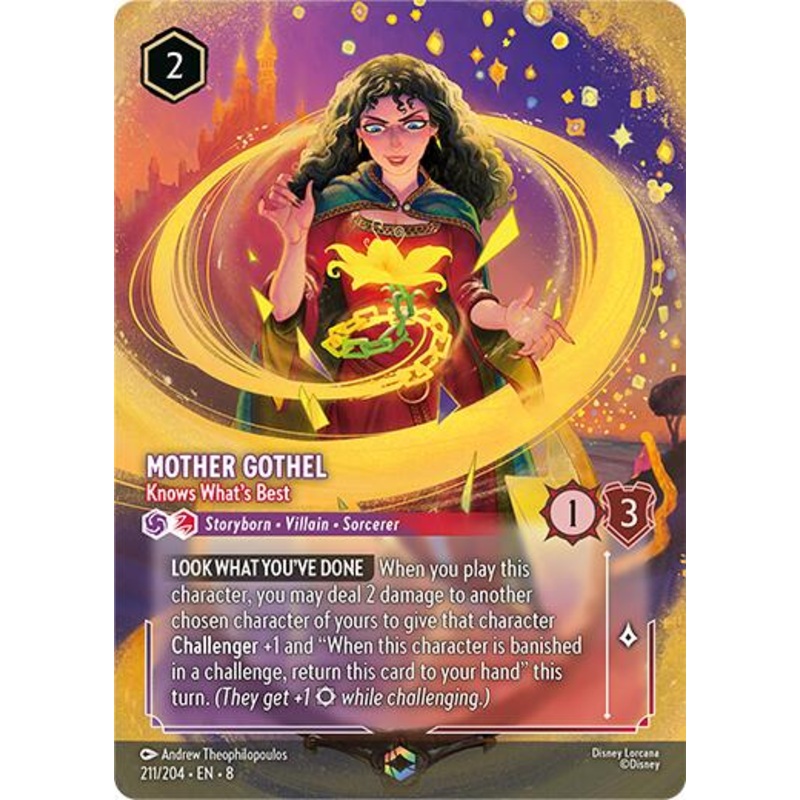 Mother Gothel - Knows What's Best (Enchanted) (211/204) [Reign of Jafar]