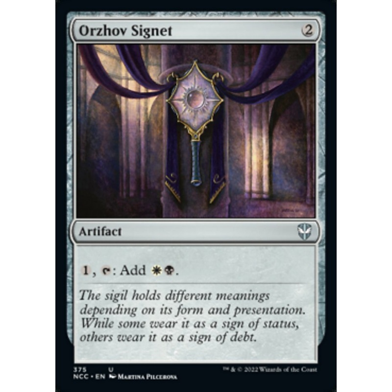 Orzhov Signet [Streets of New Capenna Commander]