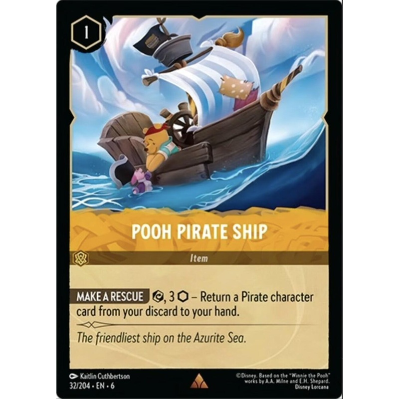 Pooh Pirate Ship (32/204) [Azurite Sea]
