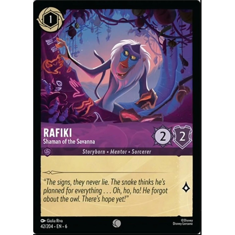 Rafiki - Shaman of the Savanna (42/204) [Azurite Sea]