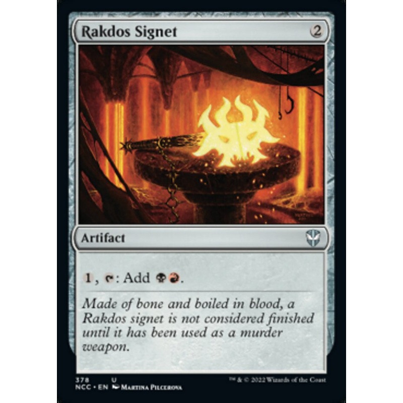 Rakdos Signet [Streets of New Capenna Commander]