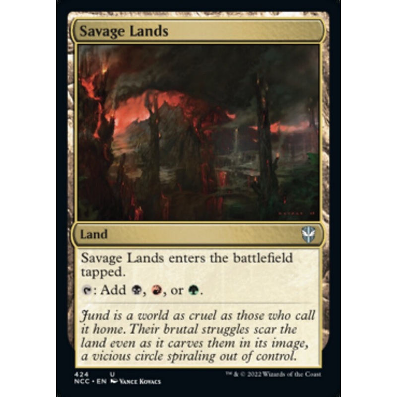Savage Lands [Streets of New Capenna Commander]