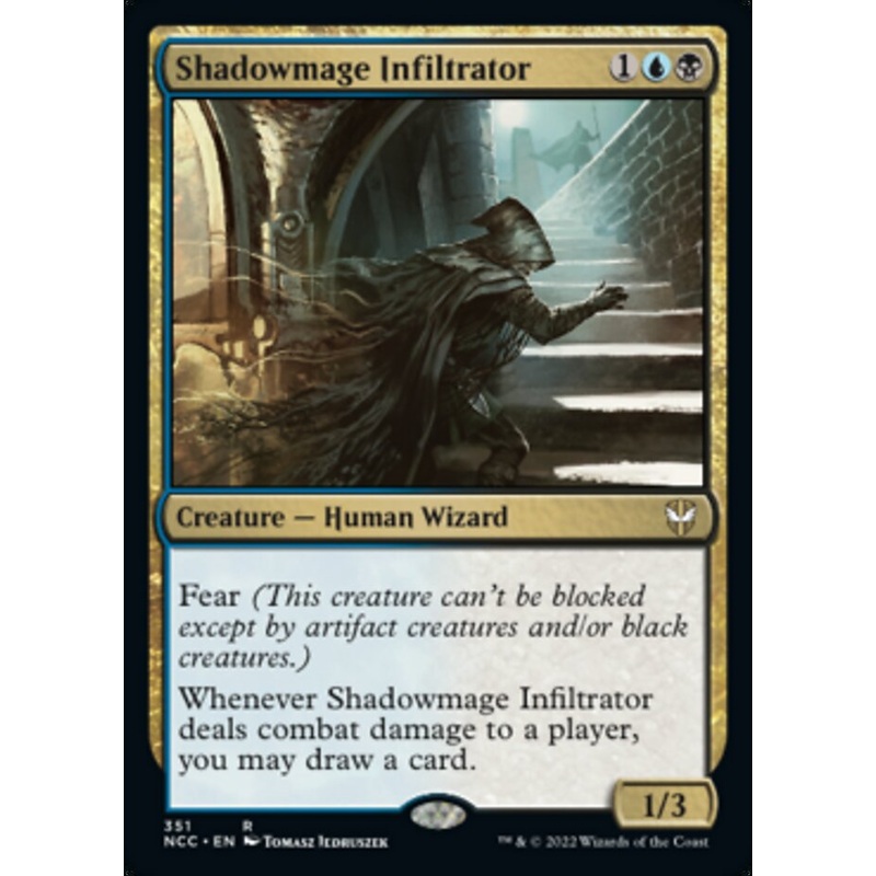 Shadowmage Infiltrator [Streets of New Capenna Commander]