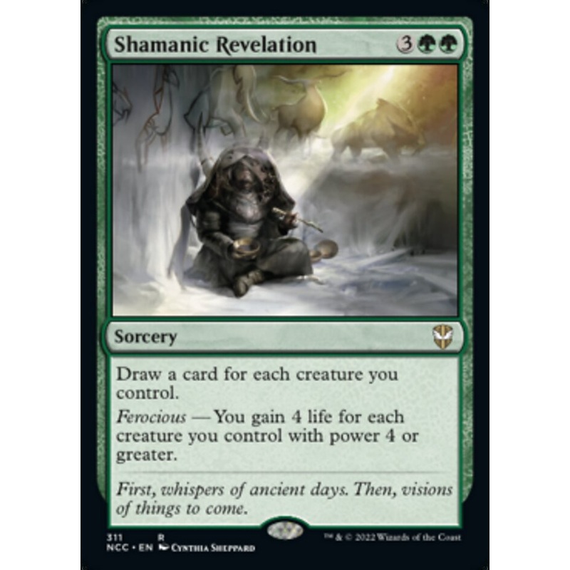 Shamanic Revelation [Streets of New Capenna Commander]