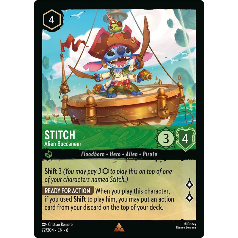 Stitch - Alien Buccaneer (72/204) [Azurite Sea]