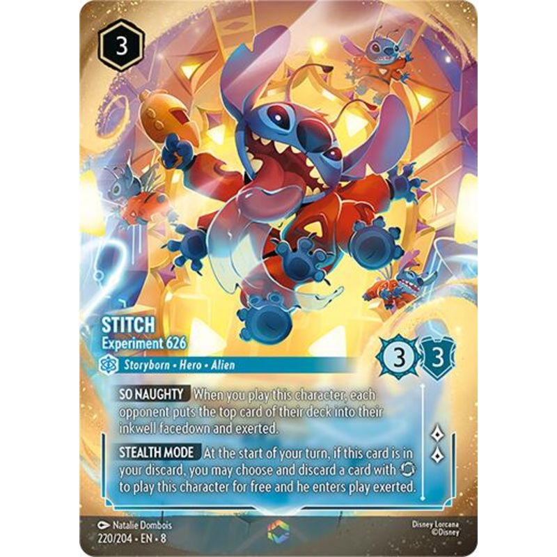 Stitch - Experiment 626 (Enchanted) (220/204) [Reign of Jafar]