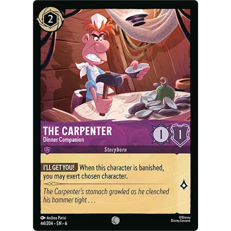 The Carpenter - Dinner Companion (44/204) [Azurite Sea]